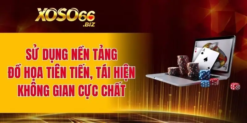 Sử dụng nền tảng đồ họa tiên tiến, tái hiện không gian cực chất