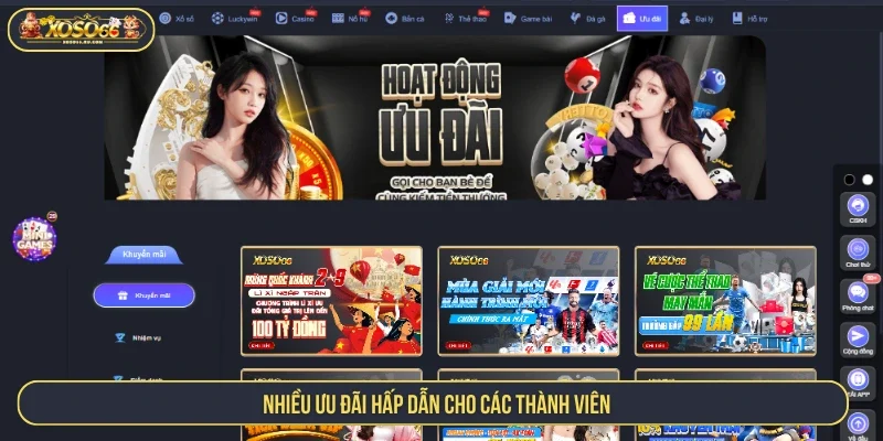 Link trang chủ chính thức xoso66