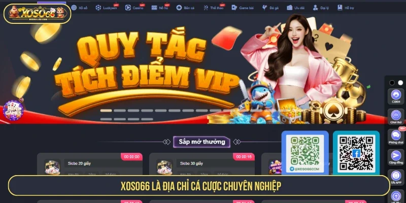 Xoso66 cá cược chuyên nghiệp